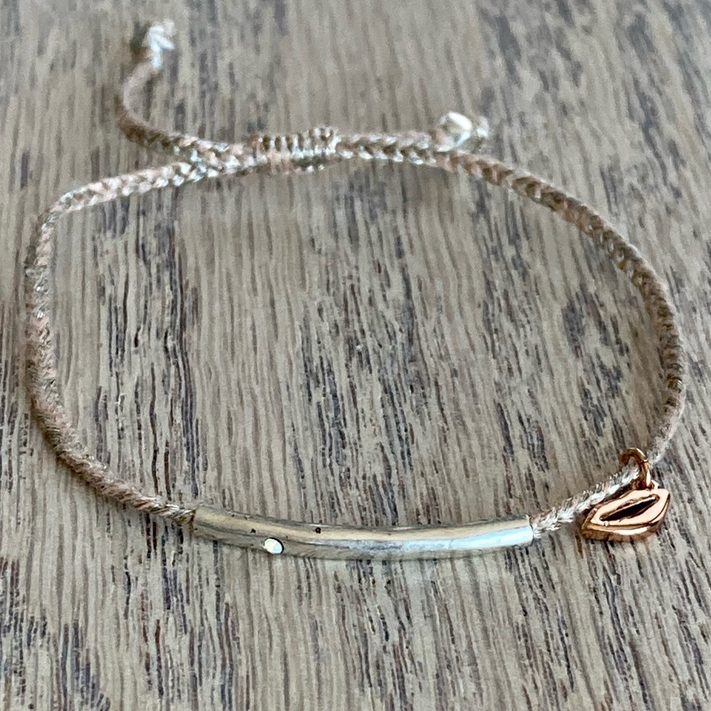 Stella & Dot Bisous Wishing Bracelet Kiss - Rose-Gold